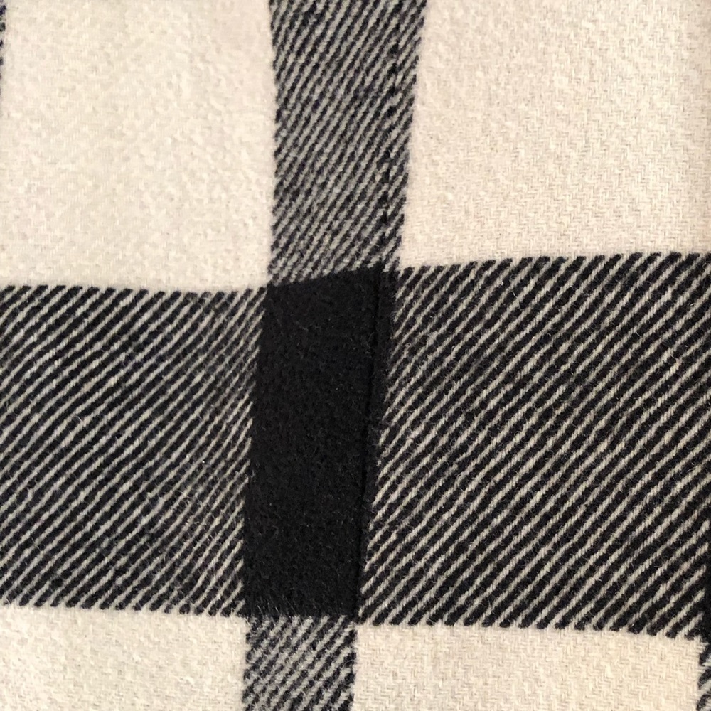 Womens Urban Republic Collection Plaid Pea Coat - Picture 12 of 16